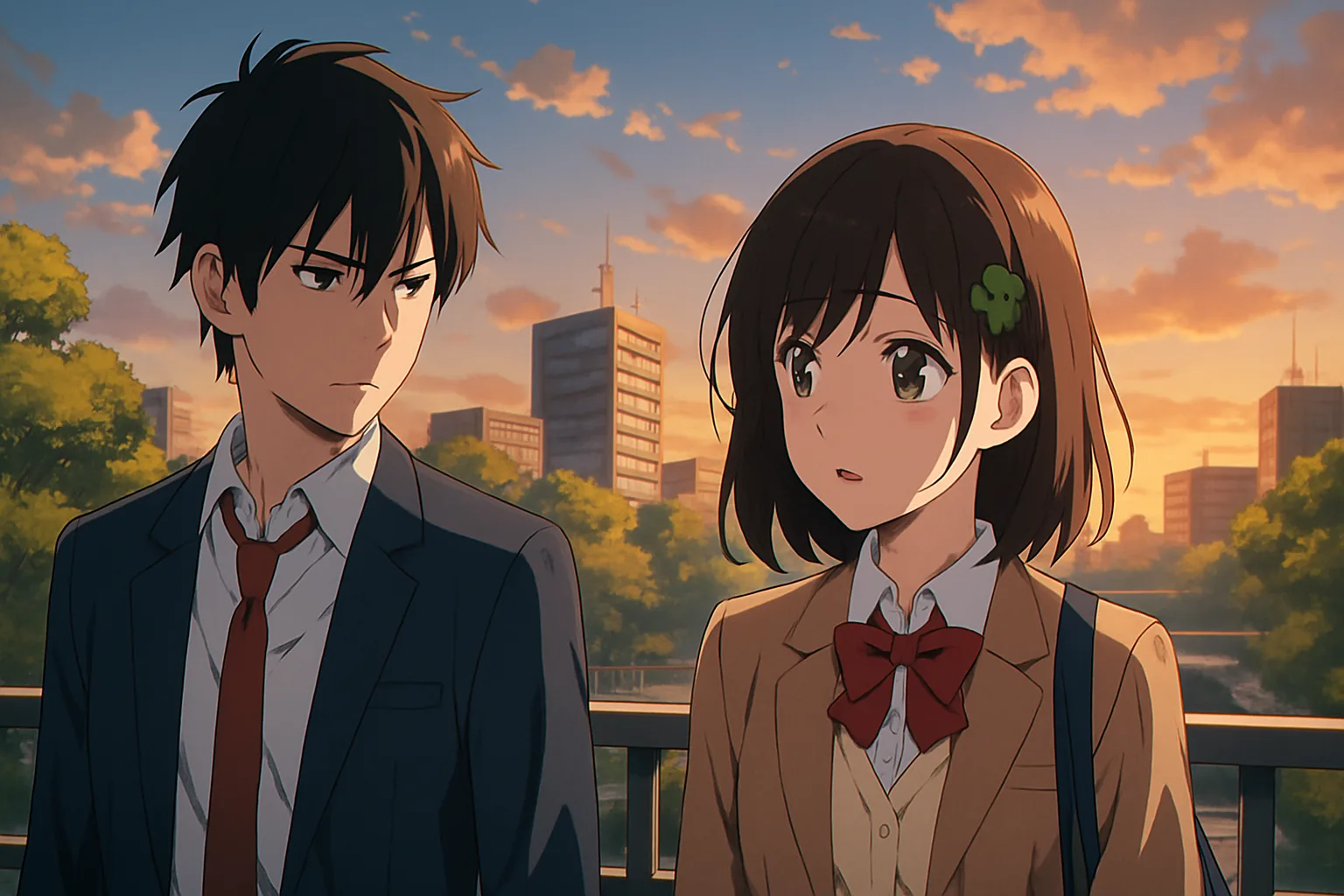 Ilustración conceptual referencial de El manga "Kimi wa Yotsuba no Clover" tendrá su propia adaptación al anime