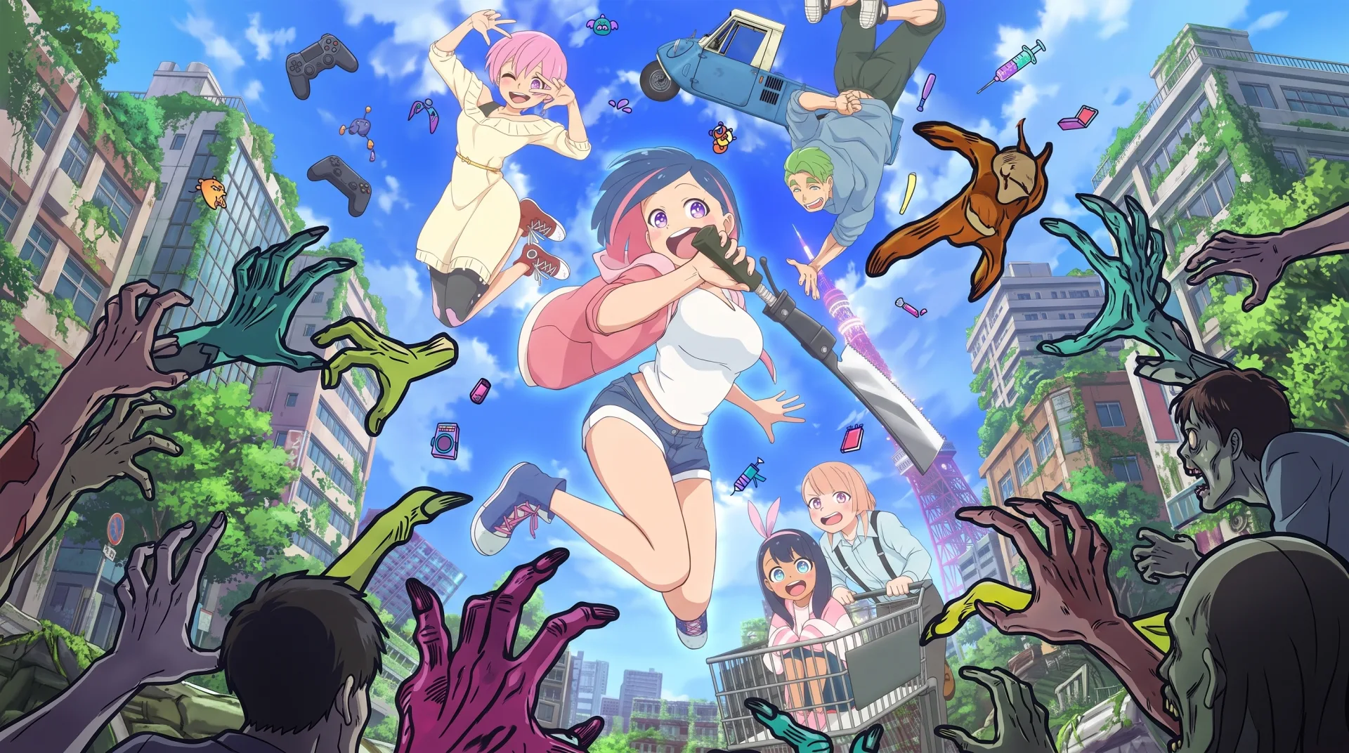 "I'm Looking For Zombie" ya tiene fecha: el anime de Katsuwo llega en octubre de 2026