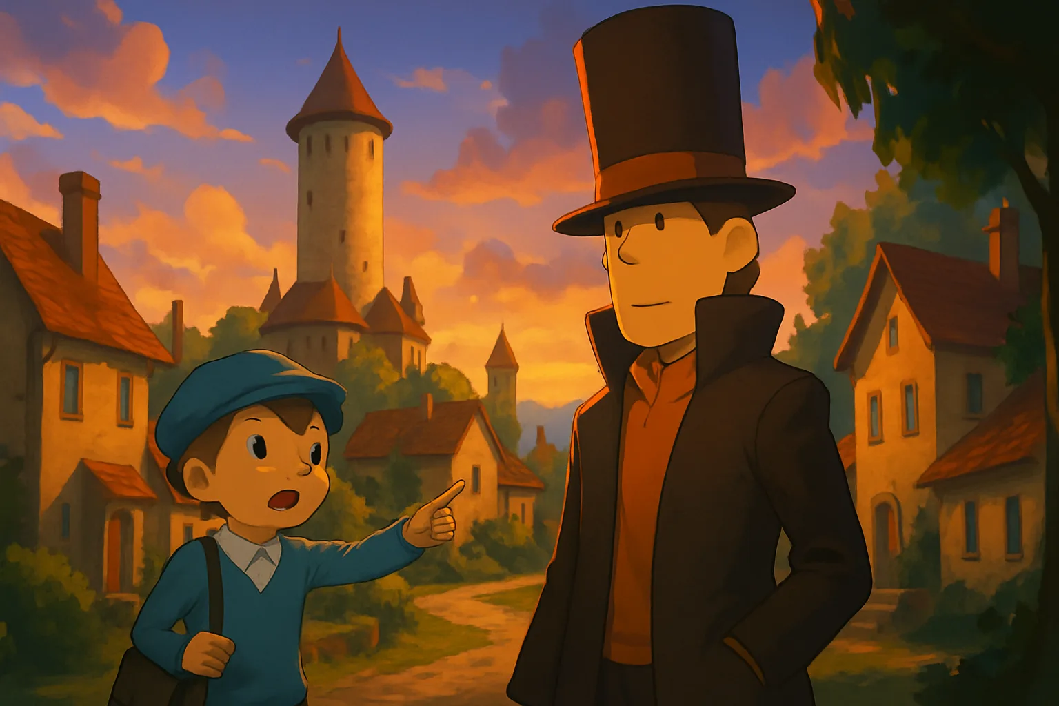LEVEL-5 confirma el remake de Professor Layton and the Curious Village para 2027